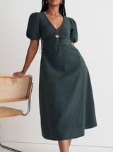 Madewell cotton poplin midi dress Photo 0