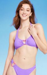 purple heart bikini set Photo 0