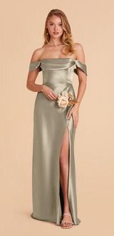 Bridesmaid Dress (Moss Green, Style: Mia) Photo 0
