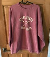 Blue 84 XL men’s or women’s mauve Outer Banks North Carolina long sleeve T-shirt Photo 0