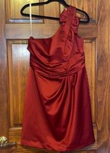 David's Bridal One-Shoulder Dress Photo 0