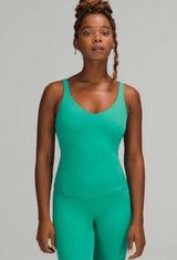 44 -Lululemon Align Waist-Length Tank Top *Light Support, A/B Cup
Maldives Green Photo 0