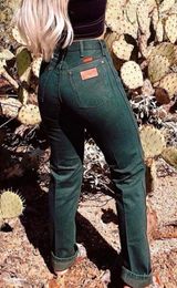 Wrangler Green Vintage Jeans Photo 0