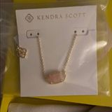 Kendra Scott Pink and Gold Necklace with Elegant Design Photo 0