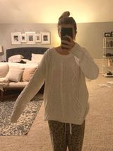 H&M White Knit Sweater Photo 0