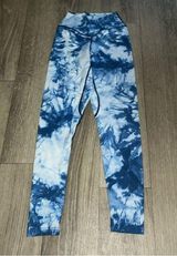 Balance athletica vitality blue tie dye leggings size xs Photo 0