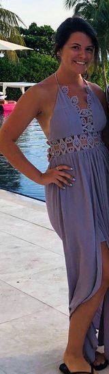 Shinestar Purple Maxi Dress Photo 0