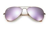 Ray-Ban Aviator Flash Lenses Violet Photo 0