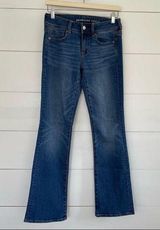 American Eagle Kick Boot Denim Jeans Photo 0