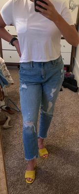 Universal Thread High Rise Straight Jeans Photo 0