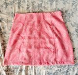 Altar'd State Pink Marbled Skirt Photo 0