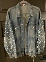 Sunset & Spring Embellished Denim Jacket Photo 0