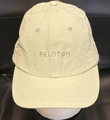 New Peloton Mesh Strapback OSFM Running Cycling Hat Sage Green Photo 0