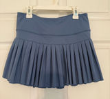 Gold Hinge Skirt Blue Photo 0