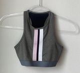 Nike Grey High Neck Sports Bra Photo 0