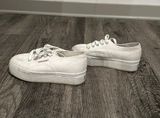 White Platform Sneakers Photo 0