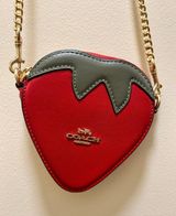 Coach Strawberry Coin Purse Photo 0