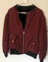 Pull & Bear Maroon Jacket Photo 0