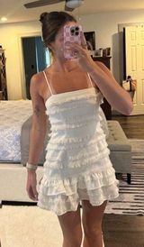 Princess Polly Molina Mini Dress White Photo 0