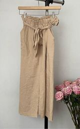 Grade & Gather Khaki midi skirt from  Photo 0