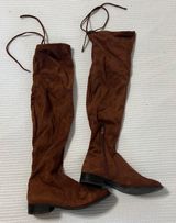 Knee High Boots Brown Size 8 Photo 0
