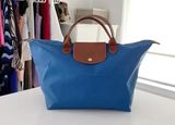 Longchamp Le Pliage Original M Handbag in Sky Blue Photo 0
