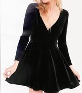 Kimchi Blue Velvet Dress Photo 0