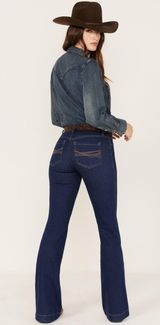 Rank 45 dark wash mid rise jeans Blue Size 25 Photo 0