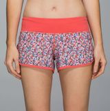 Lululemon Speed Up Shorts Orange 2.5" 8 Photo 0