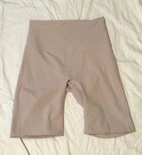 Zenana Outfitters Off-white Biker Shorts Photo 0