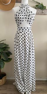 Polka Dot Two Piece Pants Set Photo 0