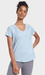 All In Motion Light blue  Exercise Top Photo 0