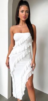 White Maxi Dress Photo 0
