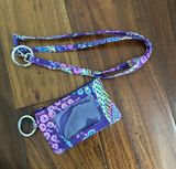 Vera Bradley Lanyard And Zip ID Case Photo 0
