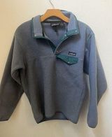 WOMENS PATAGONIA SOLID BLUE FLEECE JACKET SIZE XS (L10) Photo 0