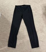 Per Se Black and Green Checkered Pants Photo 0