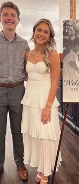 White Midi Dress Photo 0