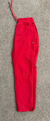 FIGS Winning Red Straight Leg Photo 0