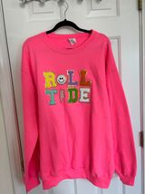 Alabama roll tide lettered sweatshirt crewneck 2xl Size XXL Photo 0
