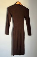 Aritzia Babaton open back ribbed midi dress Photo 0