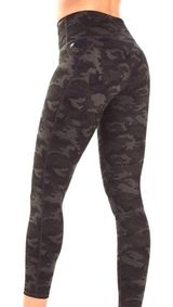 Fabletics Gray And Black Camo Leggings Photo 0