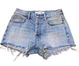 DENIM FORUM Yoko Jean Shorts ARITZIA 2” Inseam Women’s size 25 Blue Photo 0