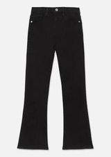 FRAME Black Le Crop Mini Boot Jeans 25 Photo 0