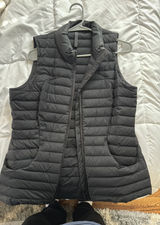 Lululemon Vest Black 10 Down For It All Photo 0