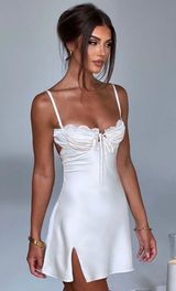 Babyboo Sherise Mini Dress White Photo 0