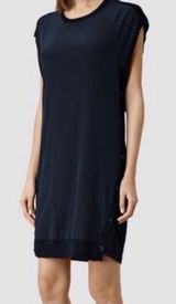 ALLSAINTS ALNA Silk Dress Photo 0