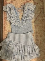 blue skirt Set Photo 0