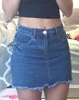 Forever 21 Blue Jean Skirt Photo 0