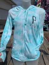 Victoria’s Secret PINK Tie Dy Blue Jacket Photo 0