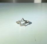 Sterling Silver Star Ring Photo 0